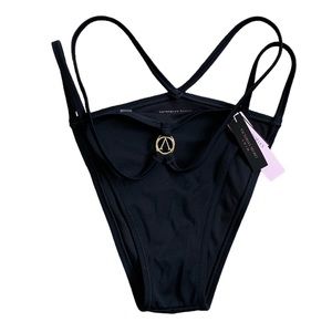 Black Bikini Bottoms Size L